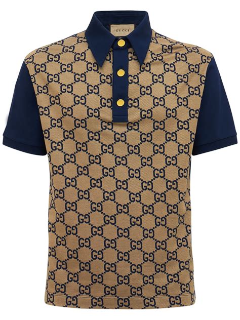 gucci gg logo polo shirt|Gucci polo shirts for cheap.